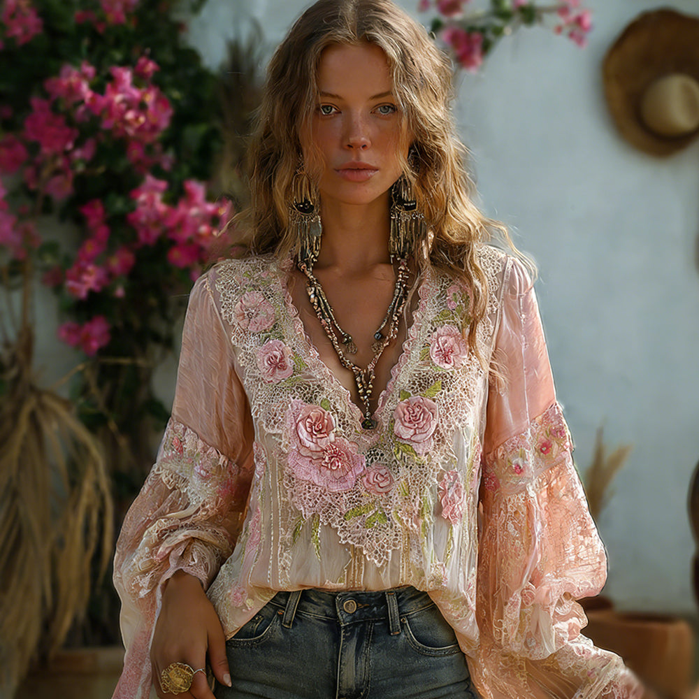 Timeless Vintage Style Top