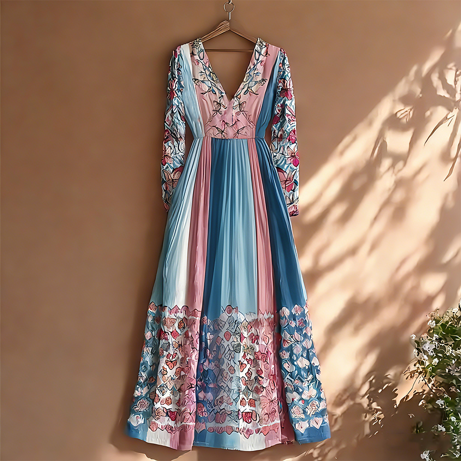 Classic Vintage Dress with a Flattering Fit