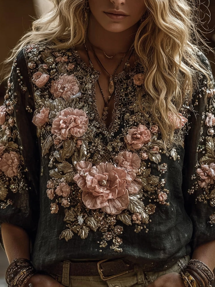 Gracefully Styled Top for Any Occasion