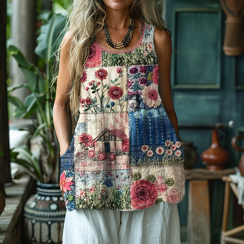 Timeless Vintage Style Top