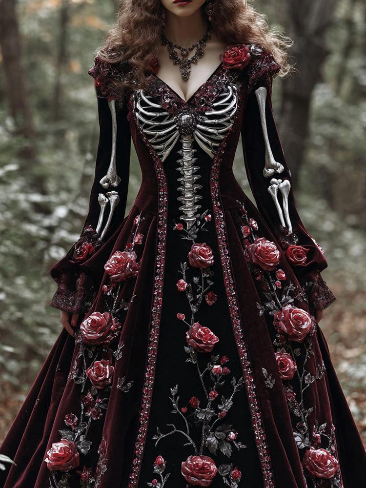 A Vintage Style Dress with Delicate Timeless Details