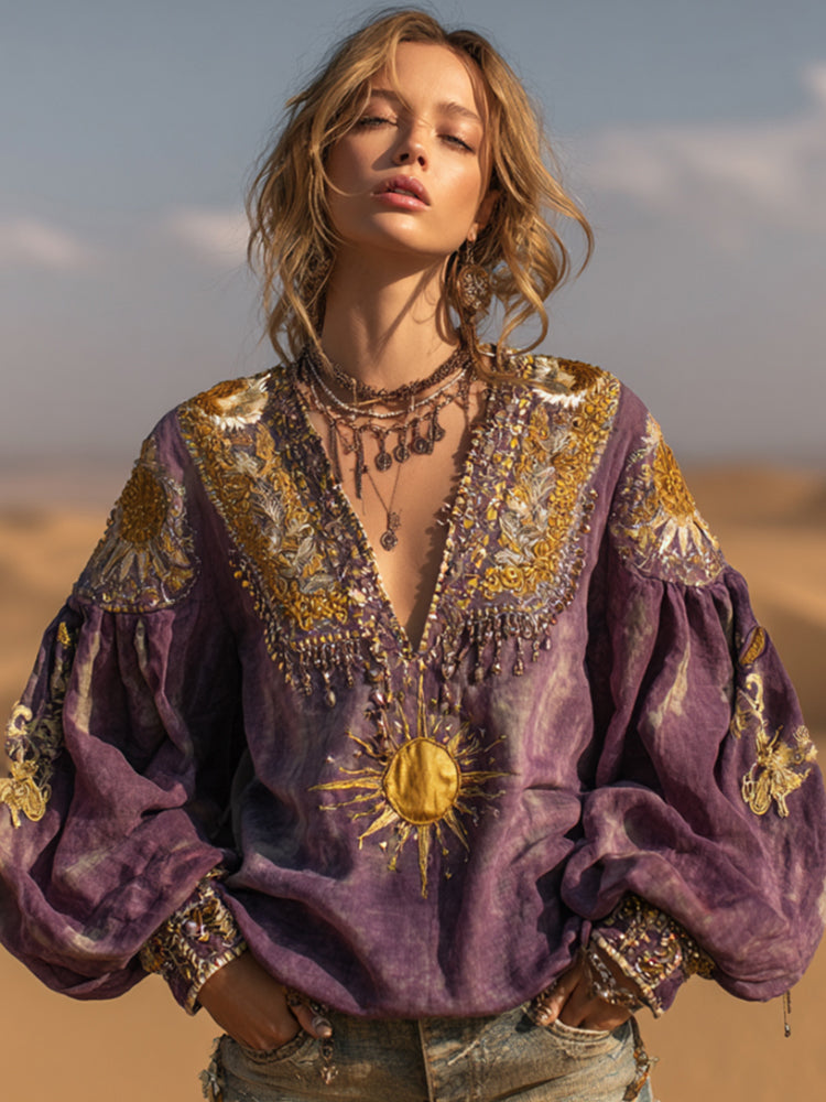 Timeless Vintage Style Top