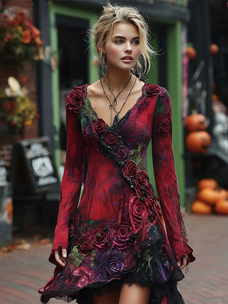 A Vintage Style Dress with Delicate Timeless Details