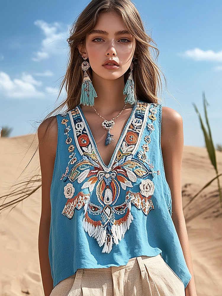Timeless Vintage Style Top