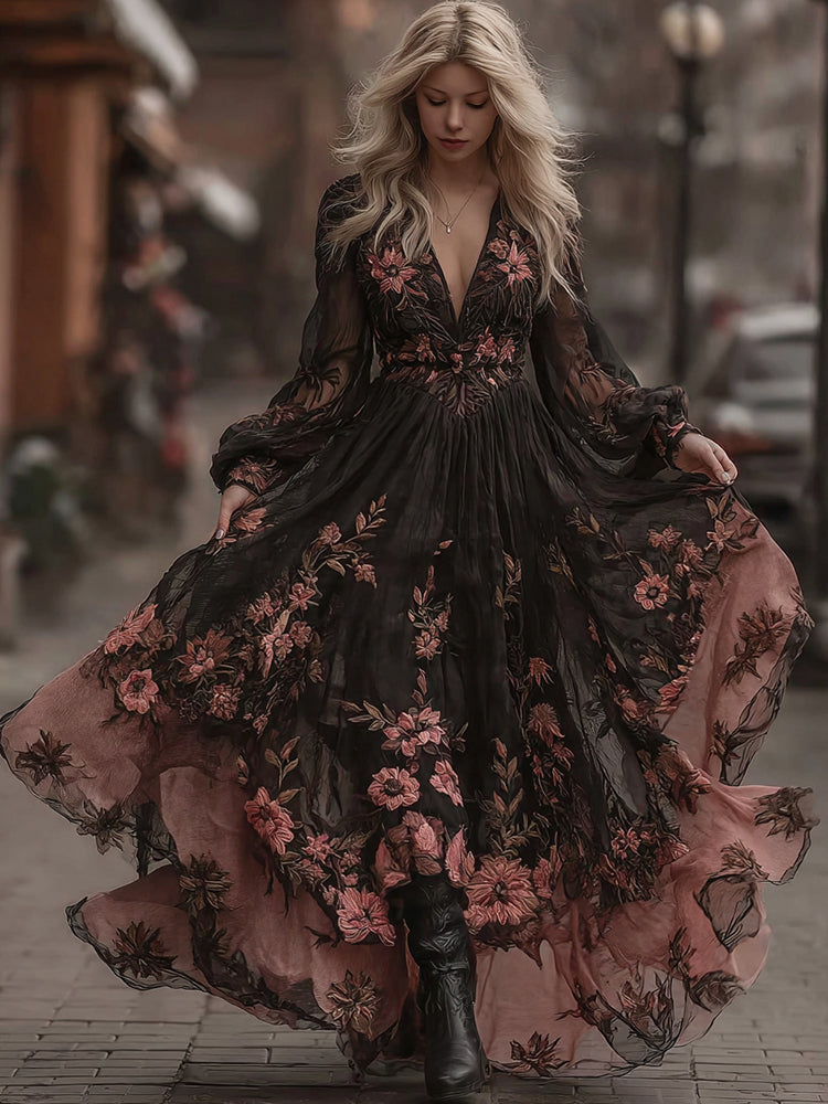 Vintage Inspired Dress with a Contemporary Edge