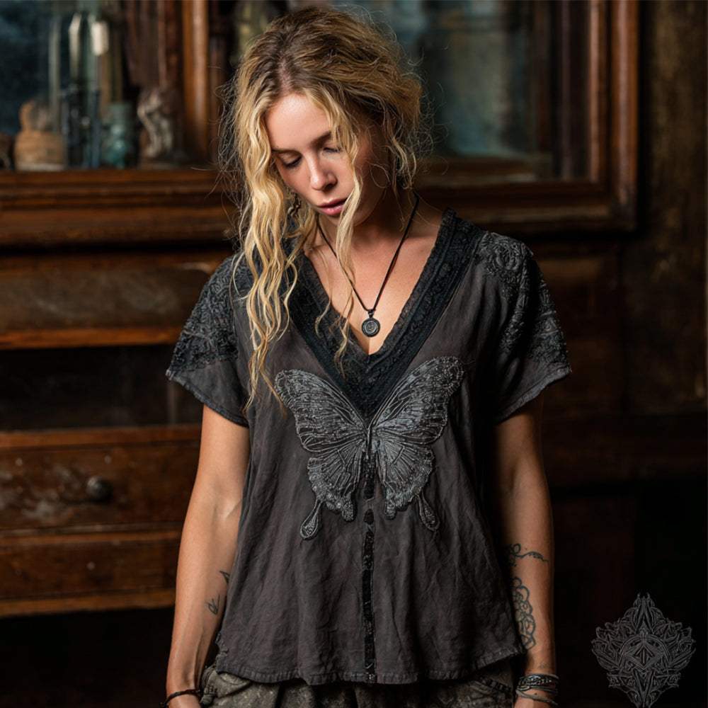 Timeless Vintage Style Top
