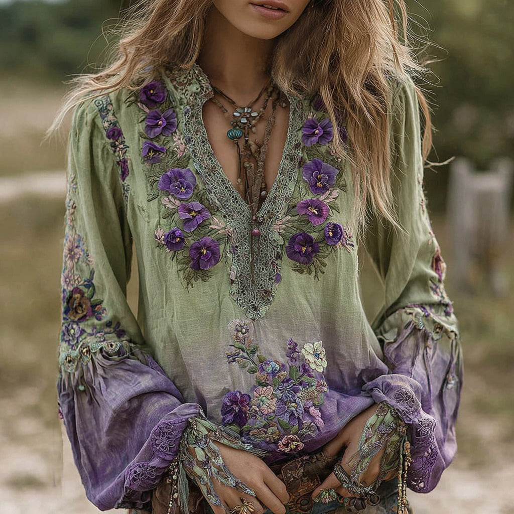 Green purple