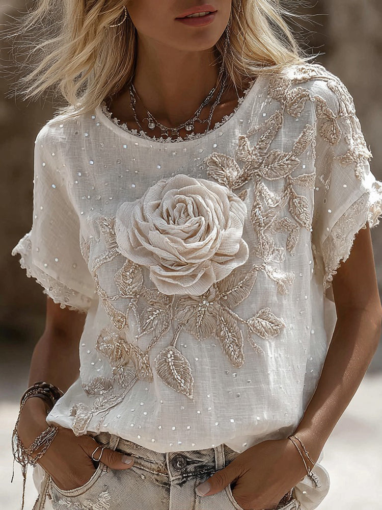 Gracefully Designed T-Shirt