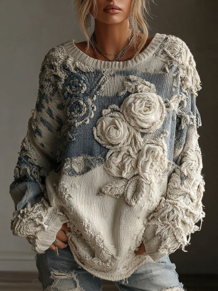 Gracefully Designed Sweater