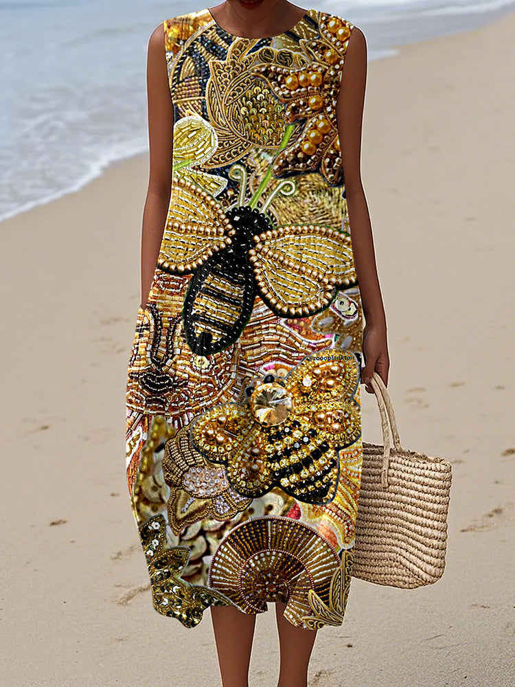 A Vintage Style Dress with Delicate Timeless Details