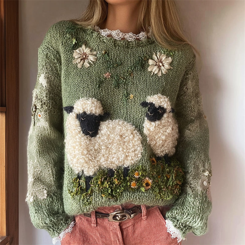 Gracefully Designed Sweater