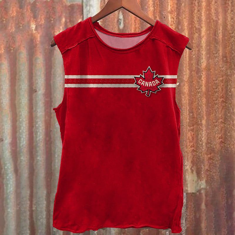 Men's Champion Canadian Hockey Tank Top elevenforest