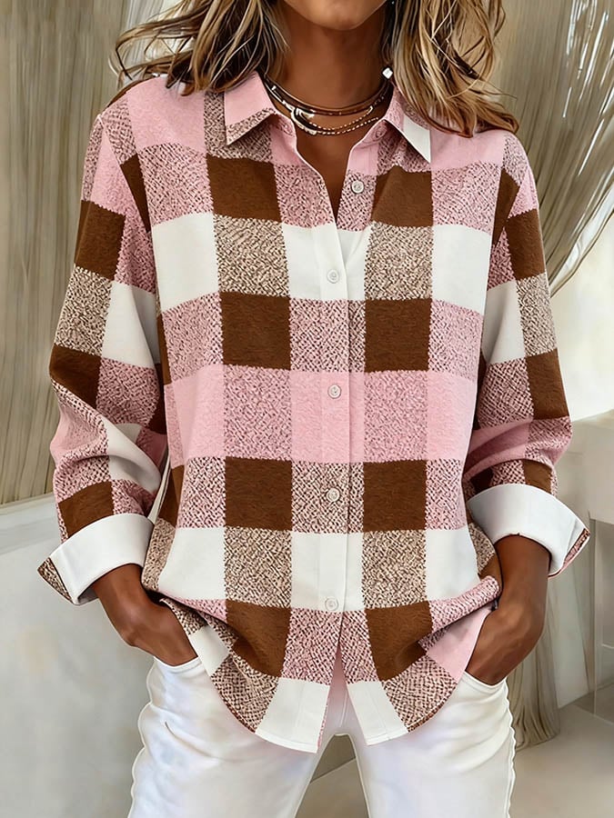 Women'S Casual Loose Printed Shirt