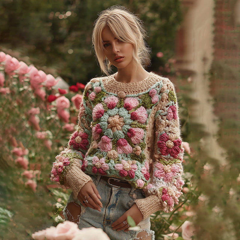 Gracefully Designed Sweater