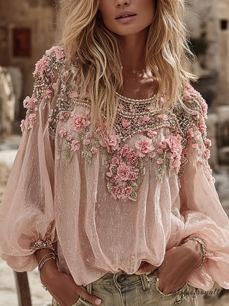 Gracefully Styled Top for Any Occasion