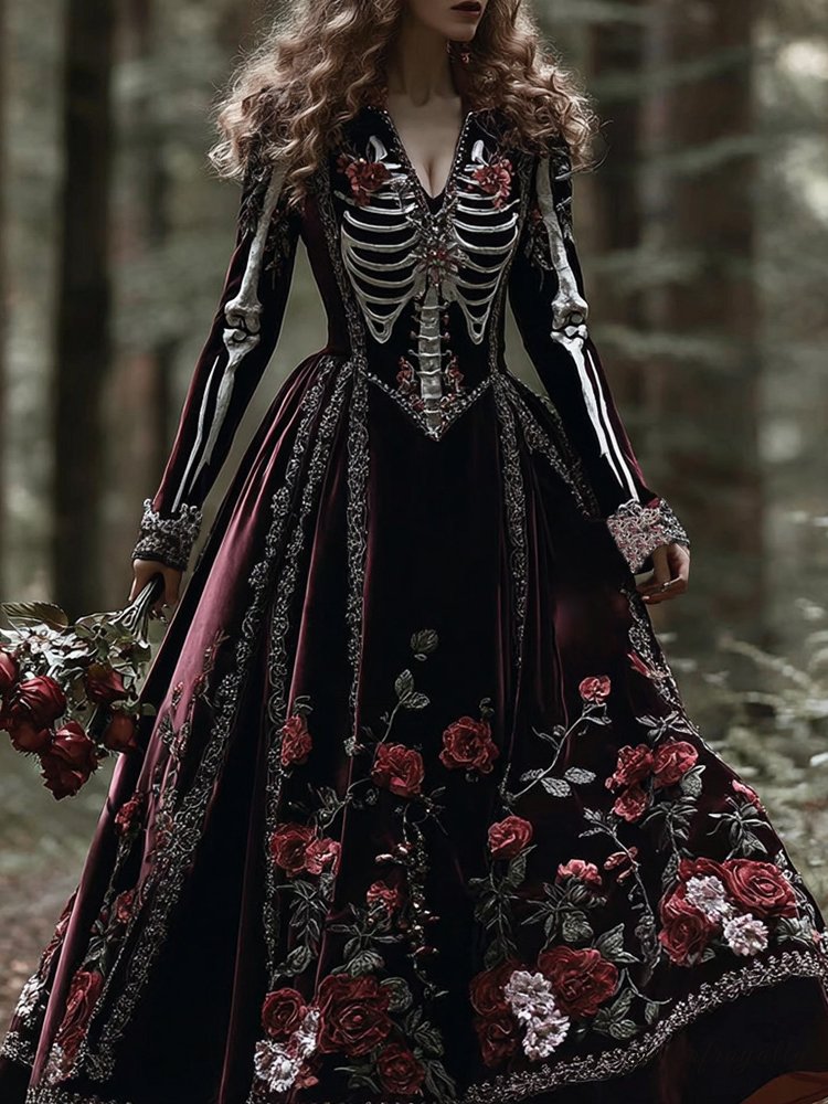 A Vintage Style Dress with Delicate Timeless Details
