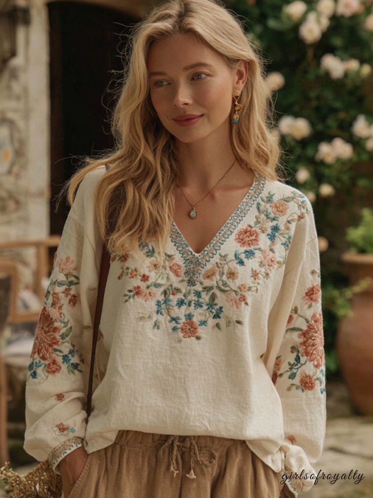 Vintage Inspired Top with a Contemporary Edge