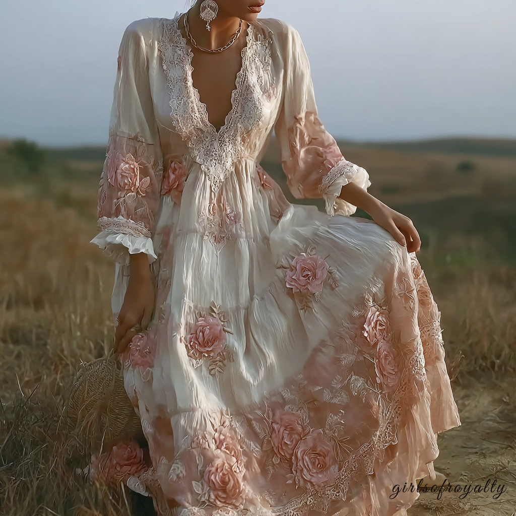 Classic Vintage Dress with a Flattering Fit