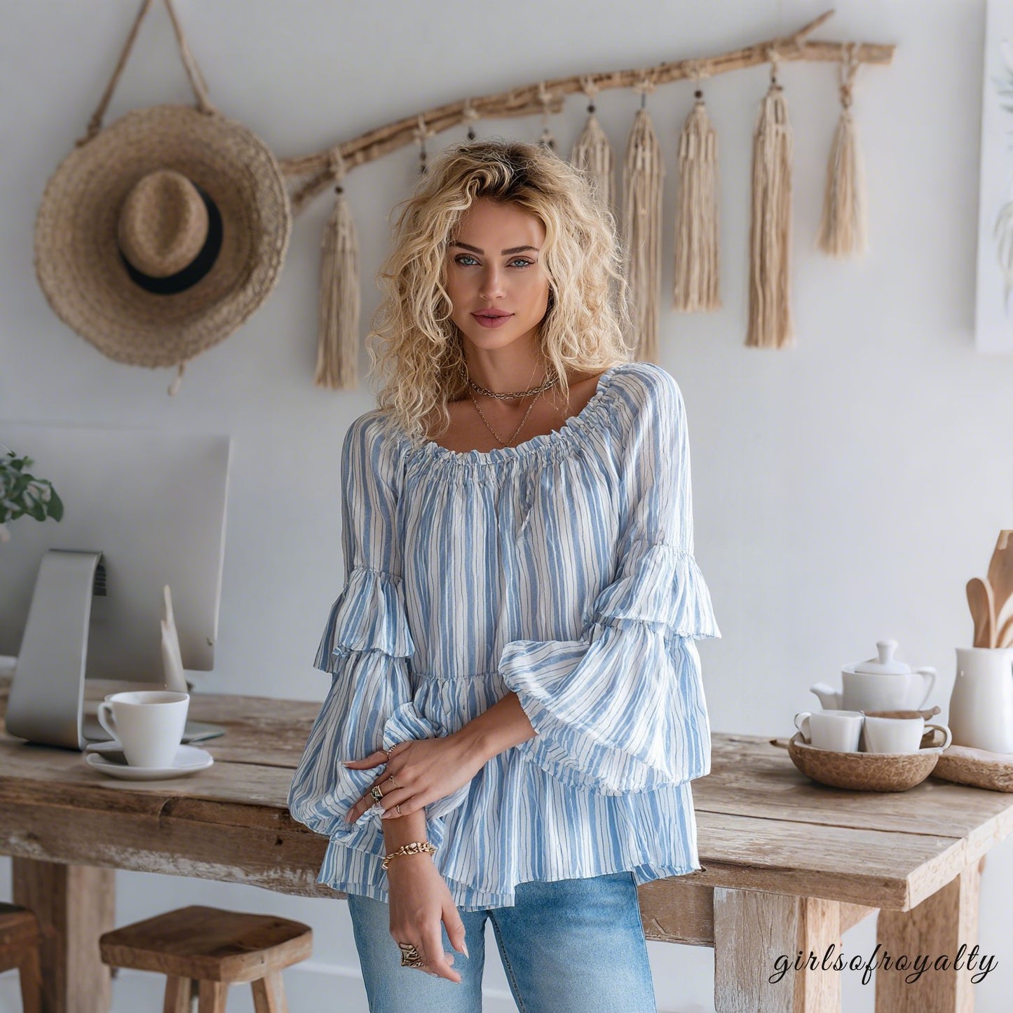 A Vintage Style T-Shirt with Delicate Timeless Details