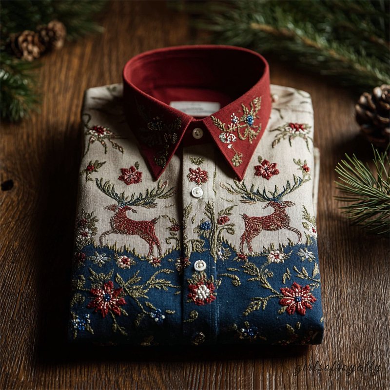 Classic Vintage Shirt with a Flattering Fit