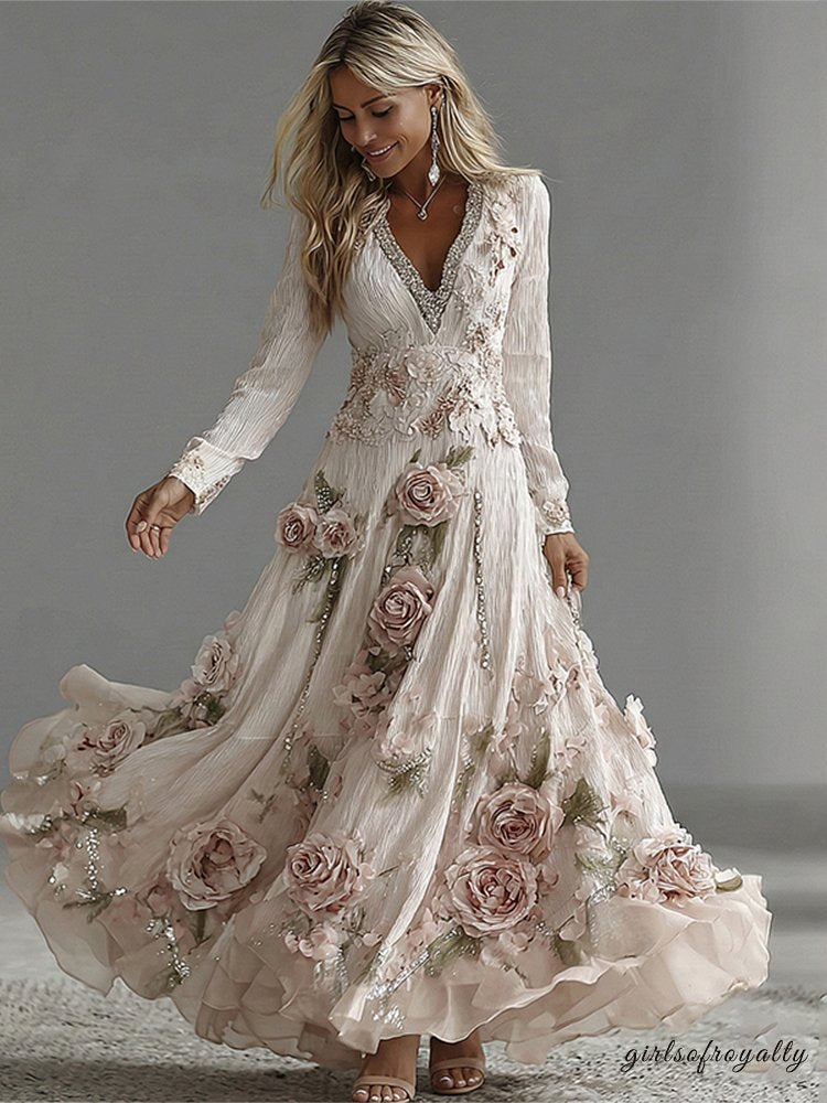 Well Tailored Dress with a Graceful Silhouette