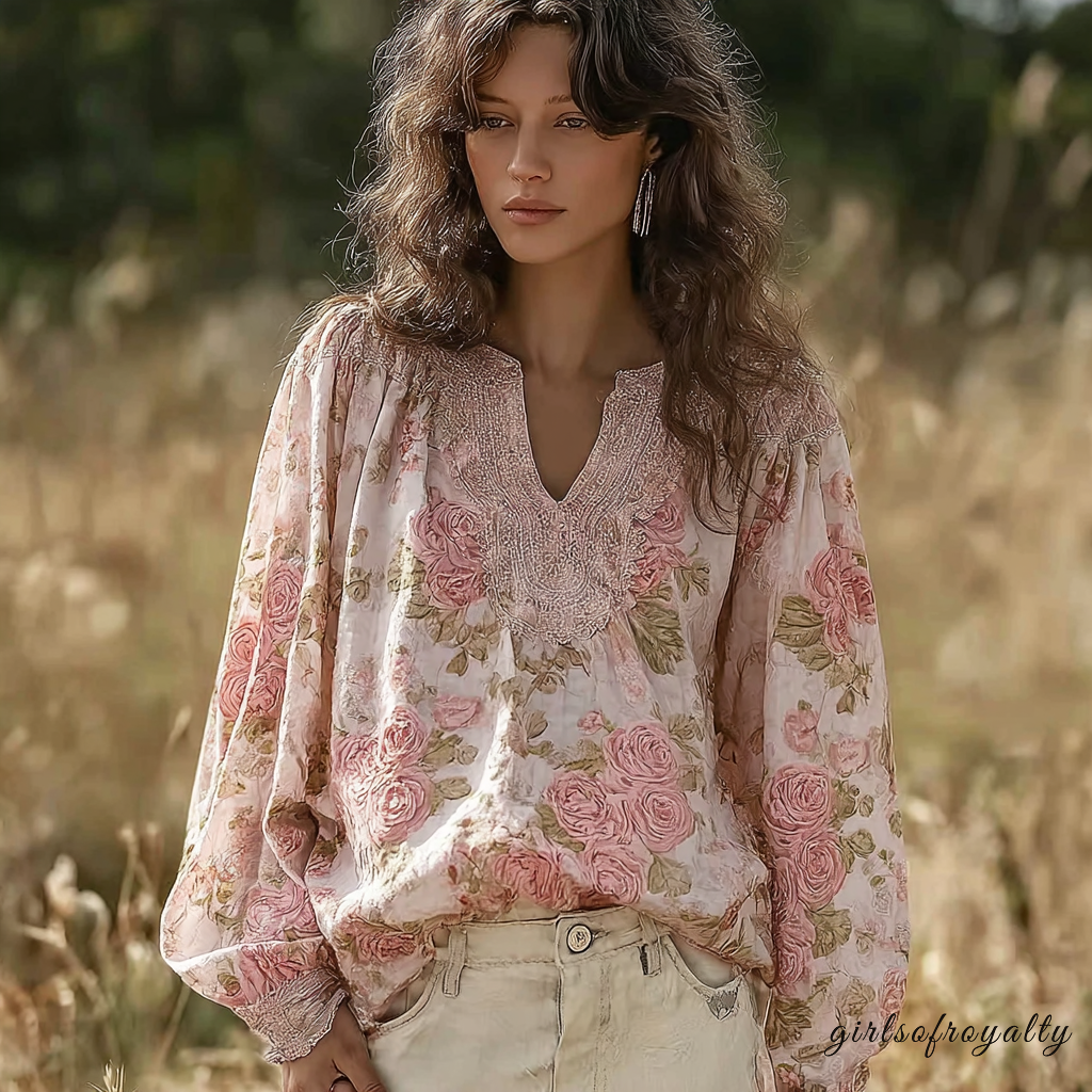 Gracefully Styled Top for Any Occasion