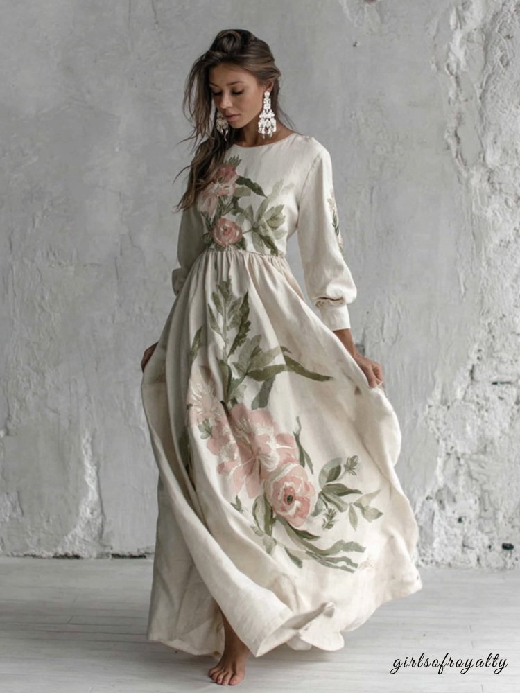 Classic Vintage Dress with a Flattering Fit