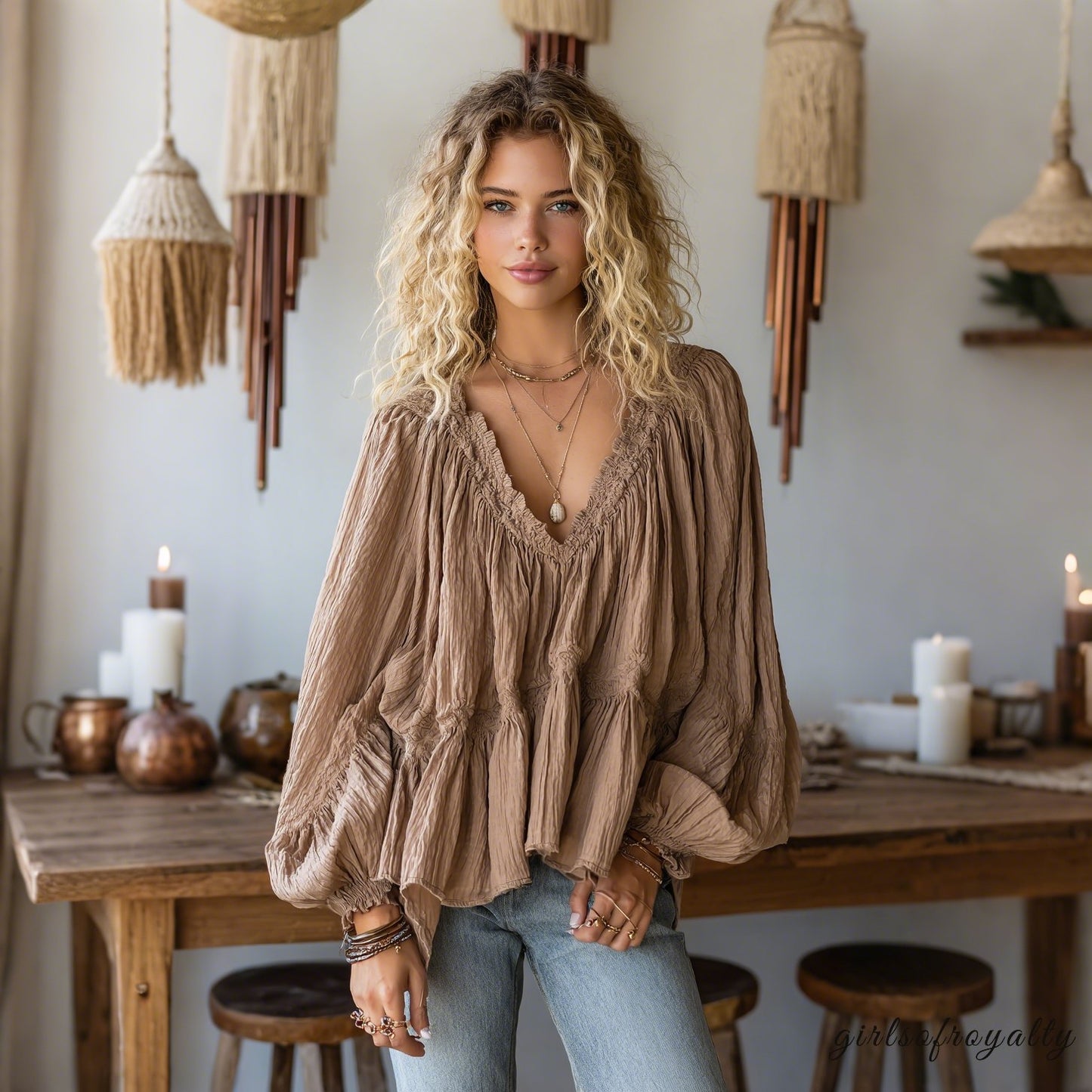 Sophisticated Top with a Clean Classic Look