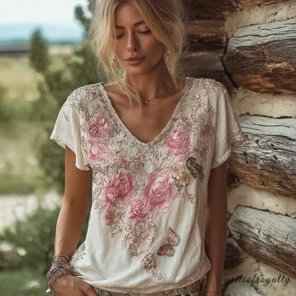 Gracefully Styled T-Shirt for Any Occasion