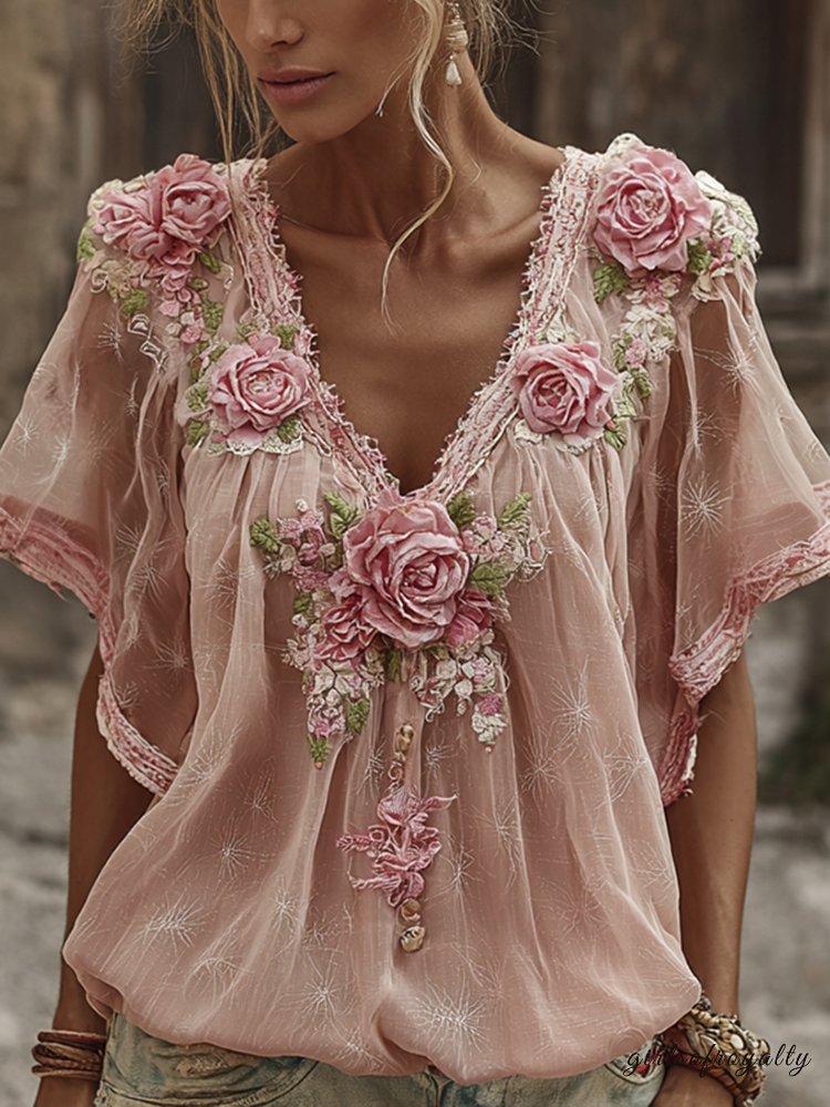 Classic Vintage Top with a Flattering Fit