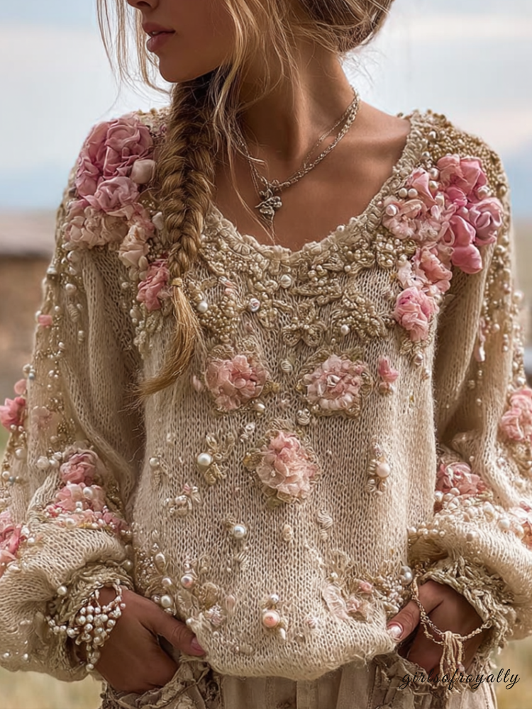 Beautifully Finished Sweater in a Timeless Design