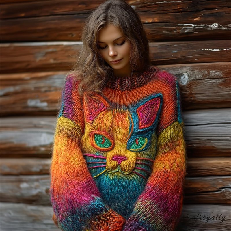 A Vintage Style Sweater with Delicate Timeless Details