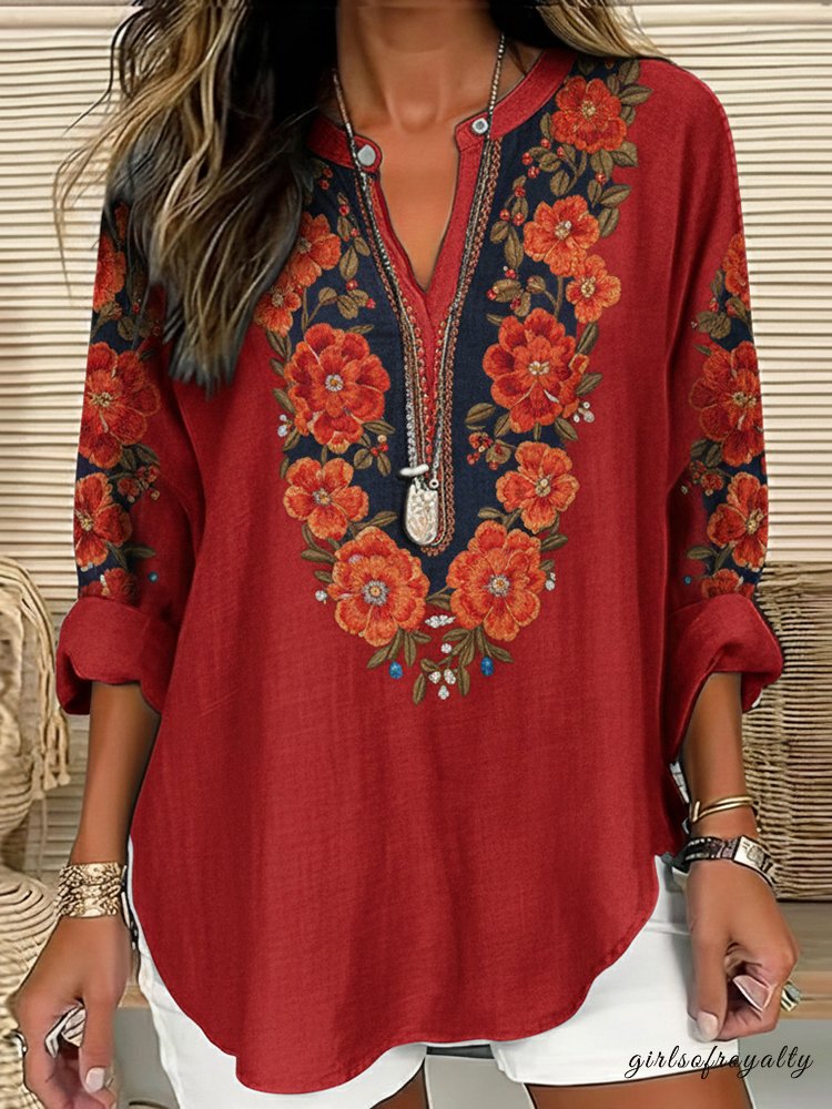 Vintage Inspired Shirt with a Contemporary Edge