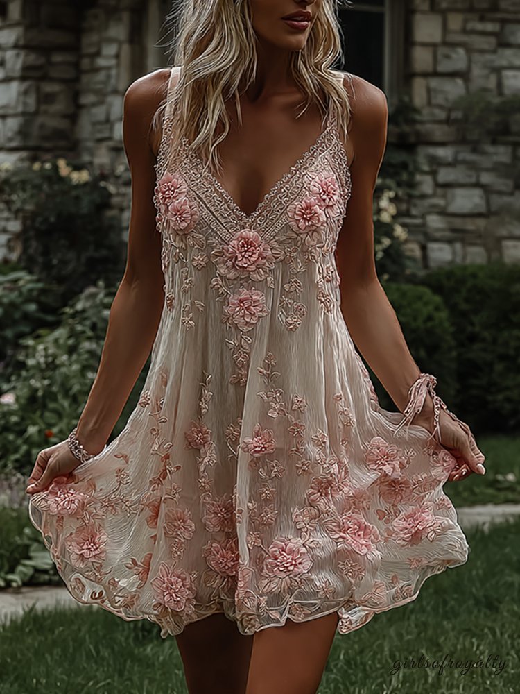 A Vintage Style Dress with Delicate Timeless Details