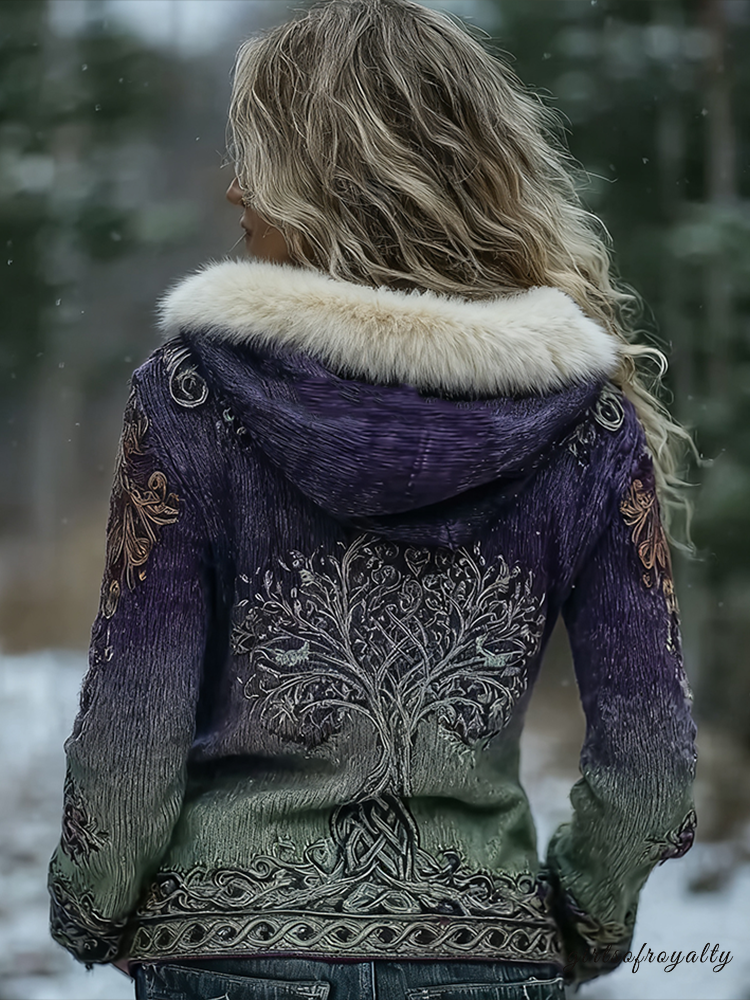 A Vintage Style Sweater with Delicate Timeless Details