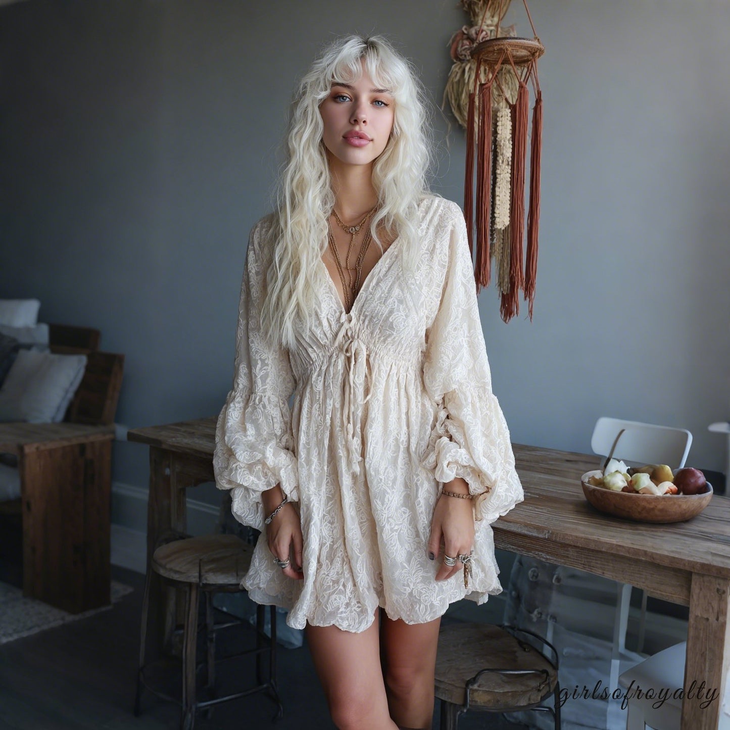 Vintage Inspired Dress with a Contemporary Edge