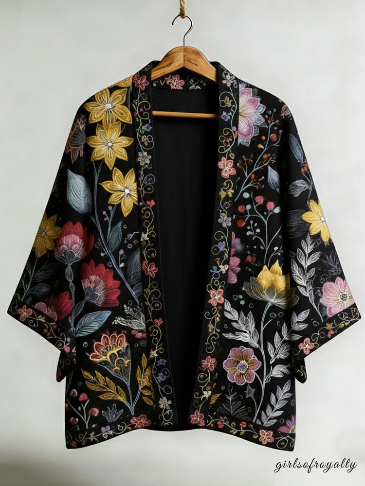 Vintage Inspired Cardigan with a Contemporary Edge