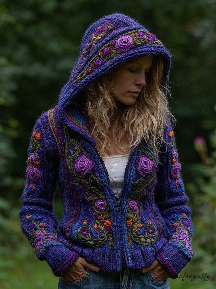 Vintage Inspired Sweater with a Contemporary Edge