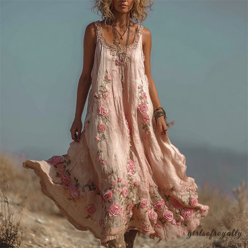 Classic Vintage Dress with a Flattering Fit