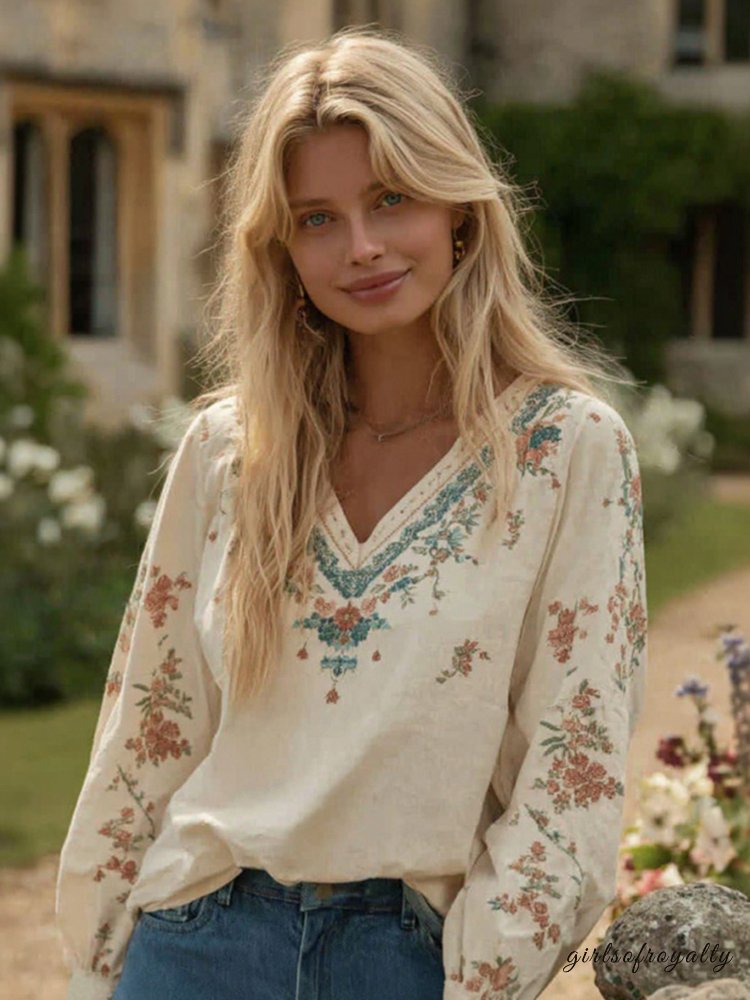 Vintage Inspired Top with a Contemporary Edge
