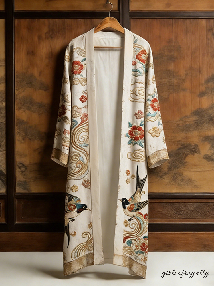 A Vintage Style Cardigan with Delicate Timeless Details