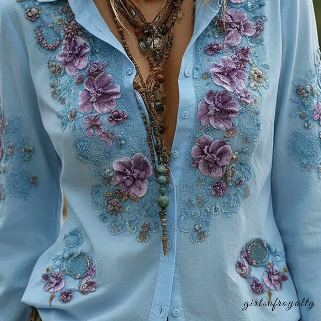 Gracefully Styled Blouse for Any Occasion