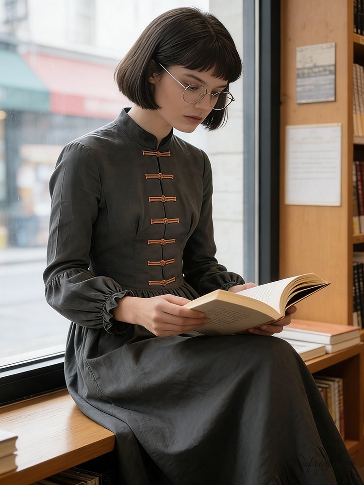 Elegantly Styled Dress for Everyday Wear