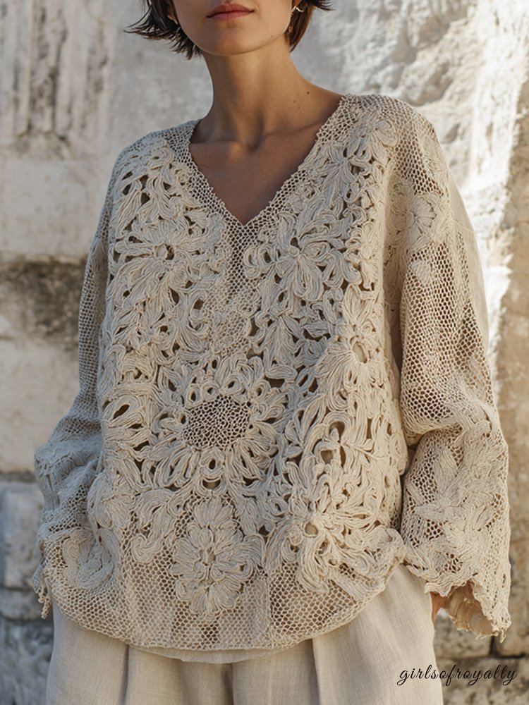 Beautifully Balanced Blouse with Timeless Character