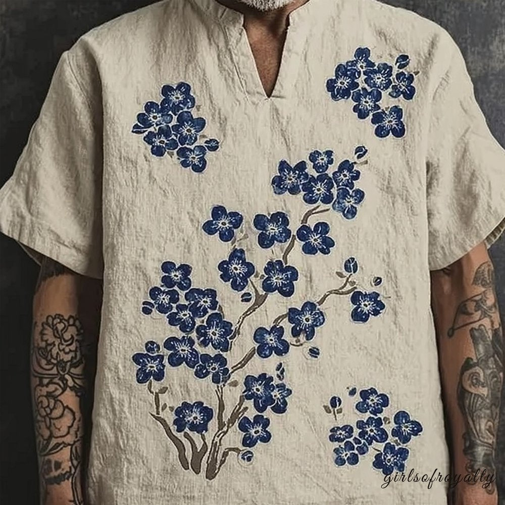 A Vintage Style Shirt with Delicate Timeless Details