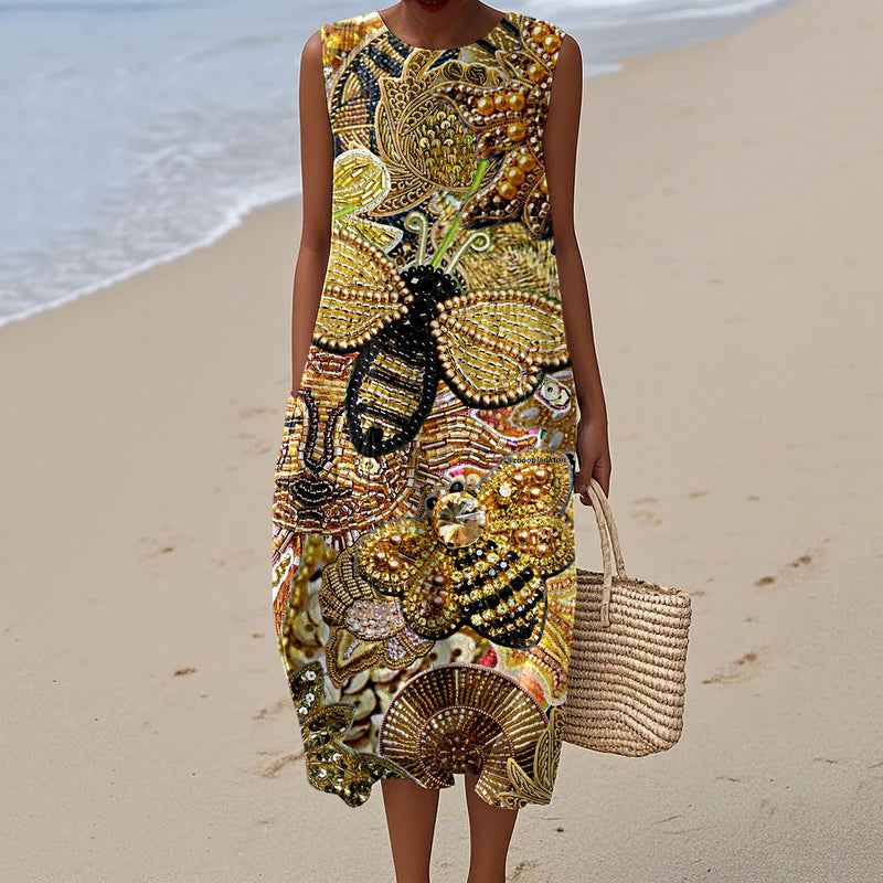 A Vintage Style Dress with Delicate Timeless Details