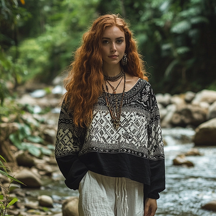 Gracefully Designed Blouse