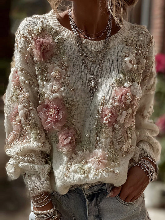 Gracefully Designed Sweater