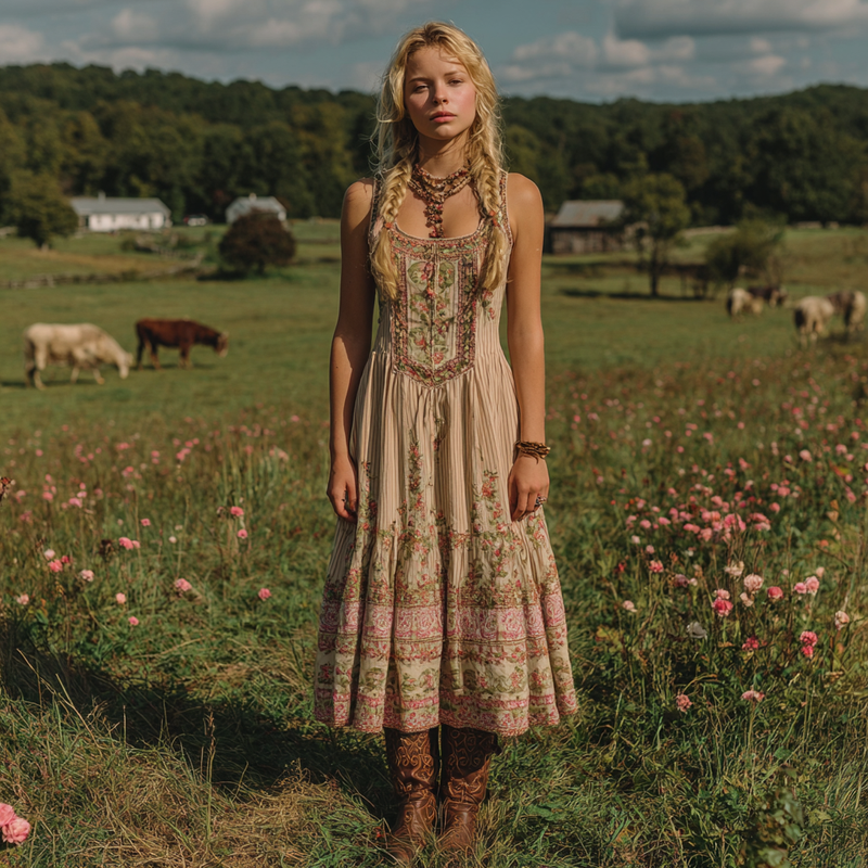 Vintage Inspired Dress with a Contemporary Edge