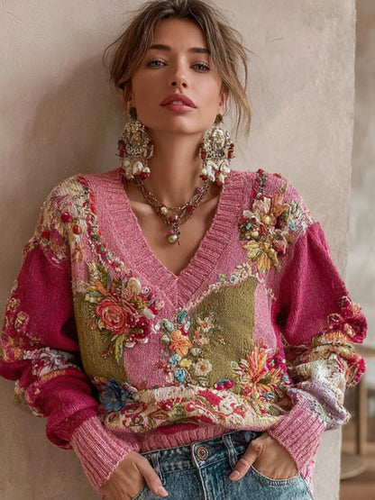 Well Tailored Sweater with a Graceful Silhouette